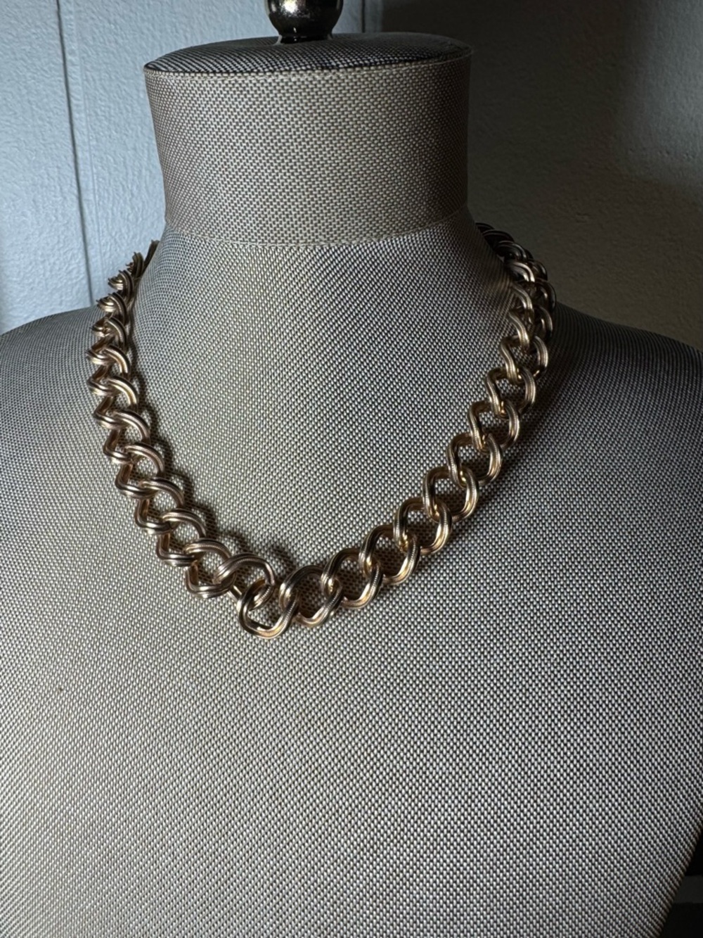 Gold Tone Chunky Chain Necklace - Women Jewelry